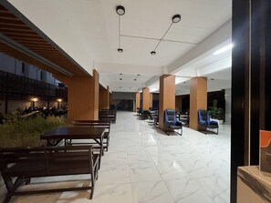 Sala de estar en el lobby