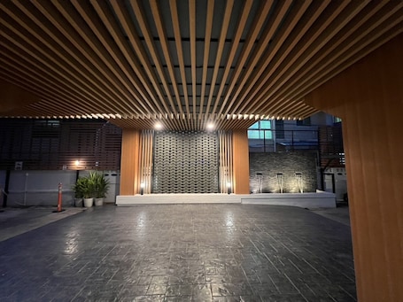 Front of property - evening/night