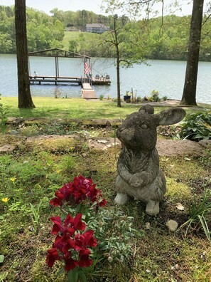 Property grounds - Quiet, Charming Lake Front Home with Kayaks,  2 Guest Maximum (Hot Springs)