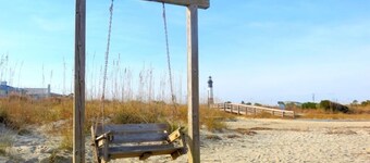 Short walk to town center,restaurants, shops, entertainment, beach and river.