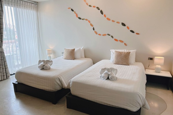 Twin Room | Premium bedding, blackout drapes, iron/ironing board (on request)