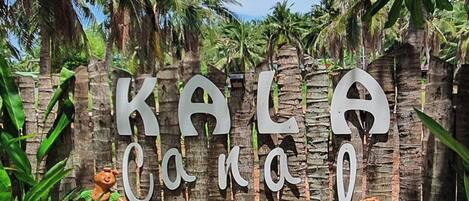 Façade de l’hébergement