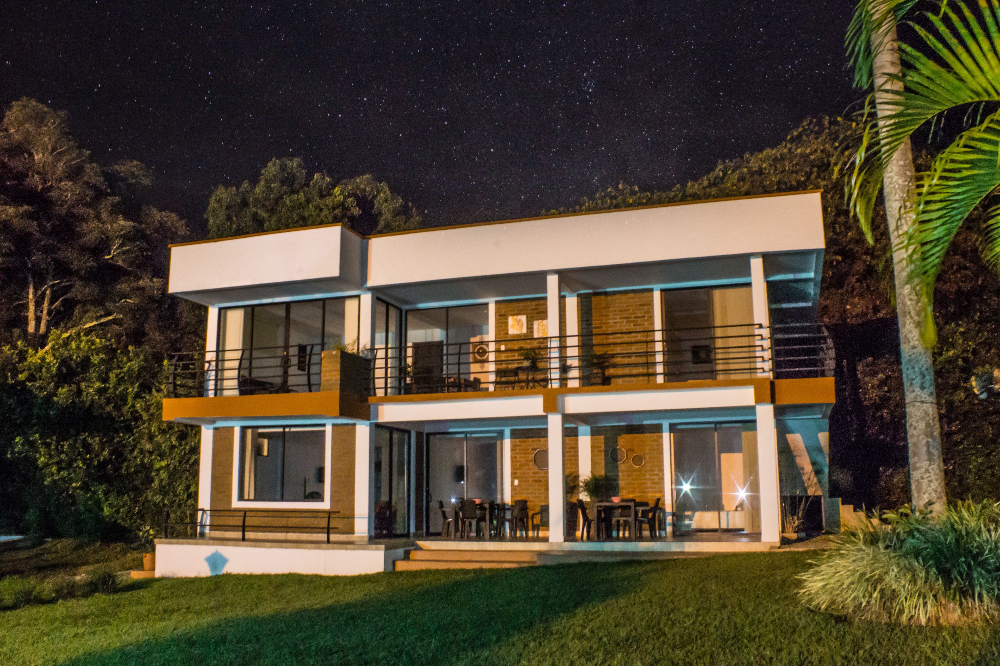 front of property – evening/night