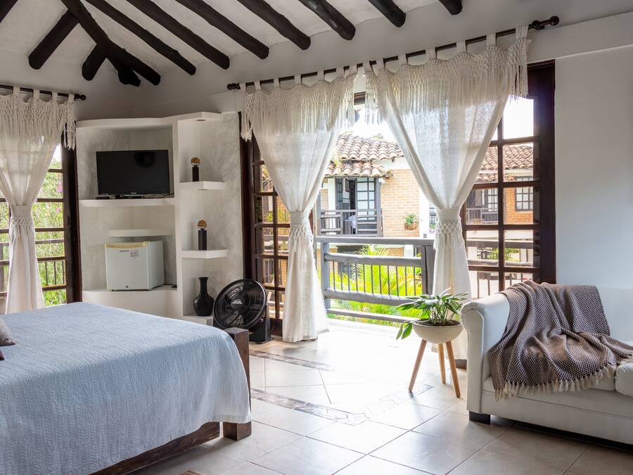 Wifi gratis y ropa de cama