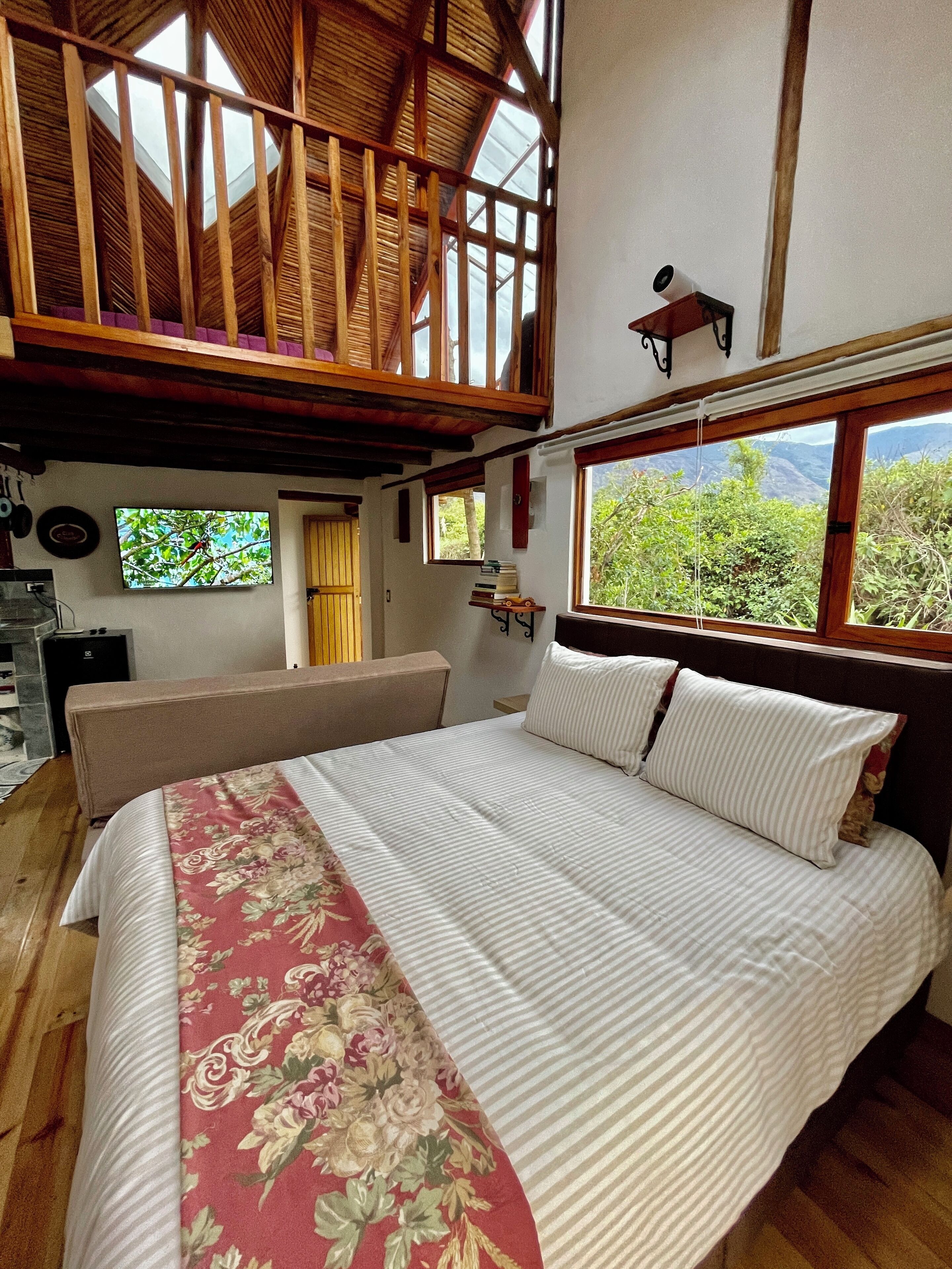 Cabin | 1 bedroom, iron/ironing board, free WiFi, bed sheets