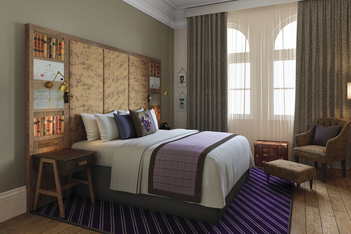 Phòng Tiêu chuẩn, 1 giường đôi, phù hợp cho người khuyết tật | Minibar với thức ăn, đồ uống miễn phí, két bảo mật tại phòng, bàn 
