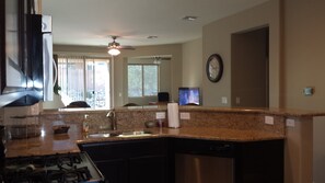 Fridge, microwave, oven, stovetop - 55+ age restriction new 1431 Sq. Ft. House rental in Las Campanas subdivision.
(Green Valley)