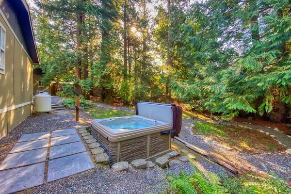 Bain à remous extérieur