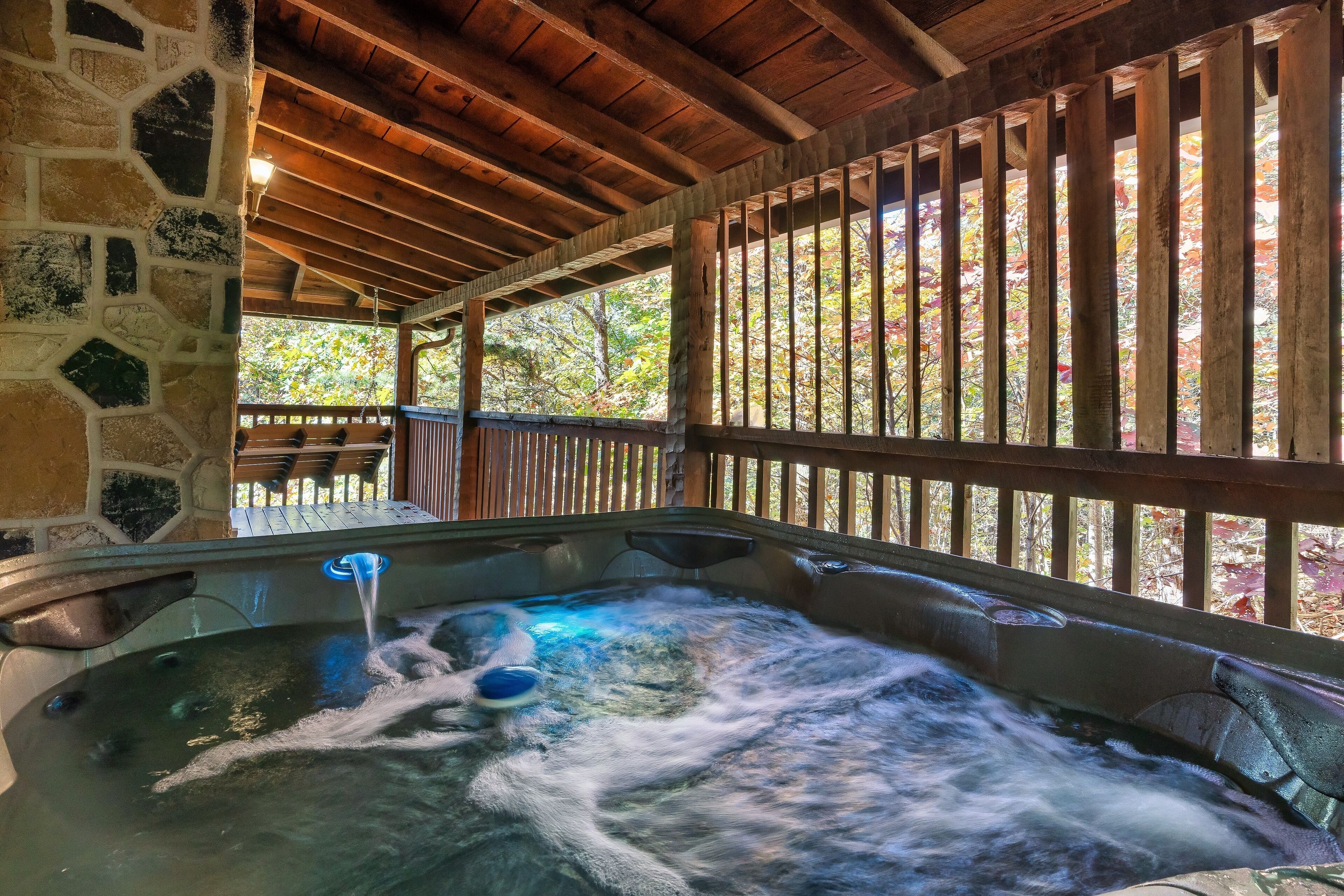 Bain à remous extérieur