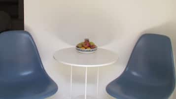 Studio, 1 Queen Bed, Terrace | Living area | Flat-screen TV