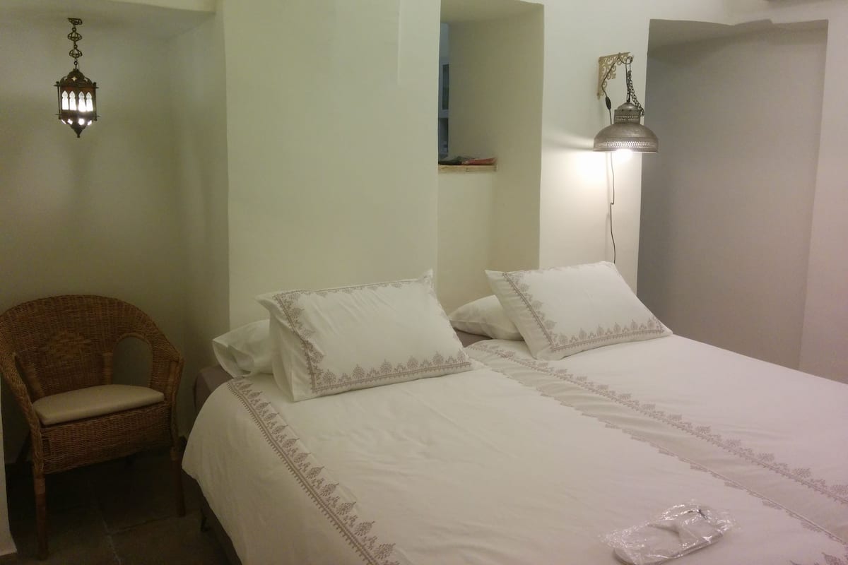 Iron/ironing board, free cots/infant beds, free WiFi