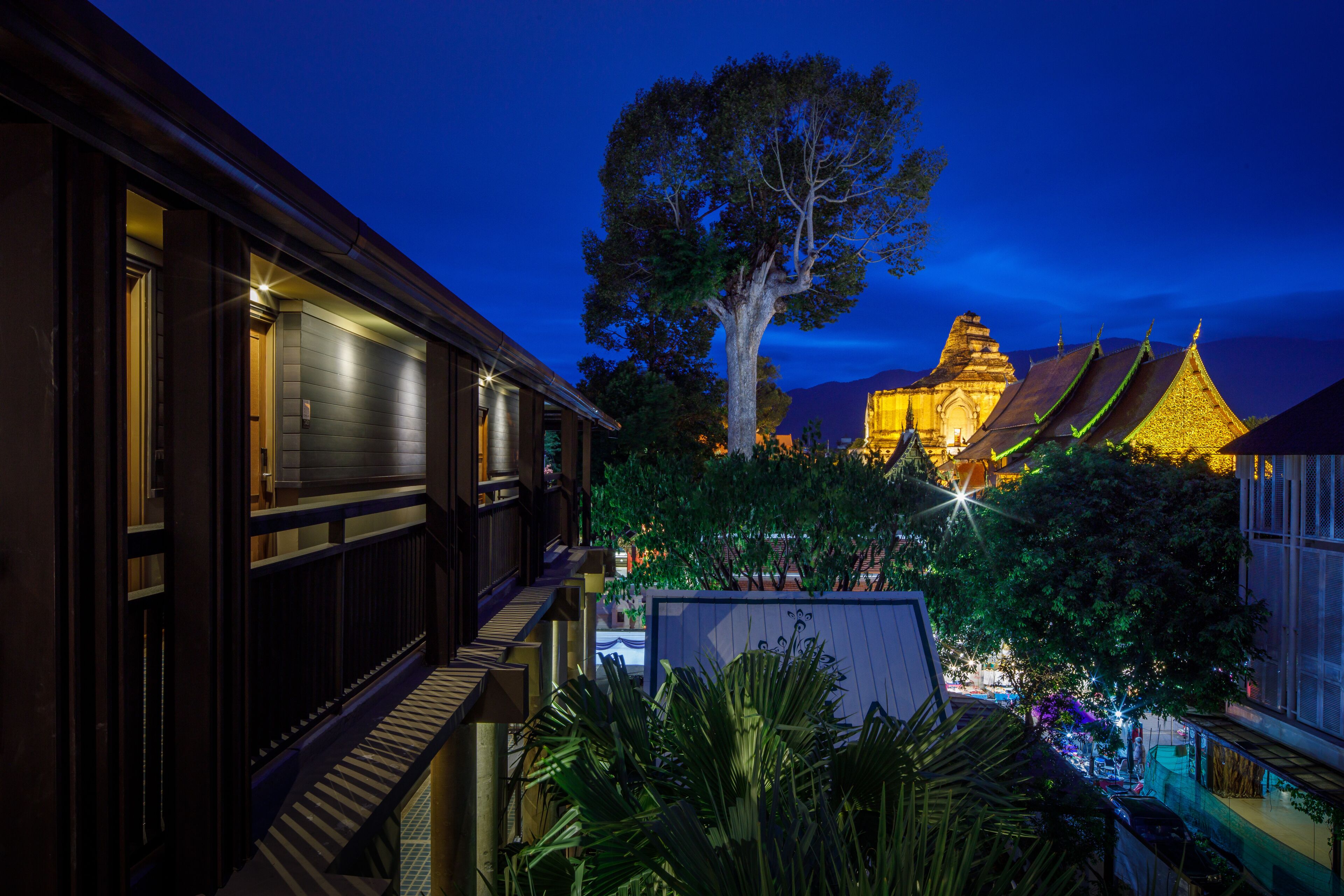 front of property – evening/night