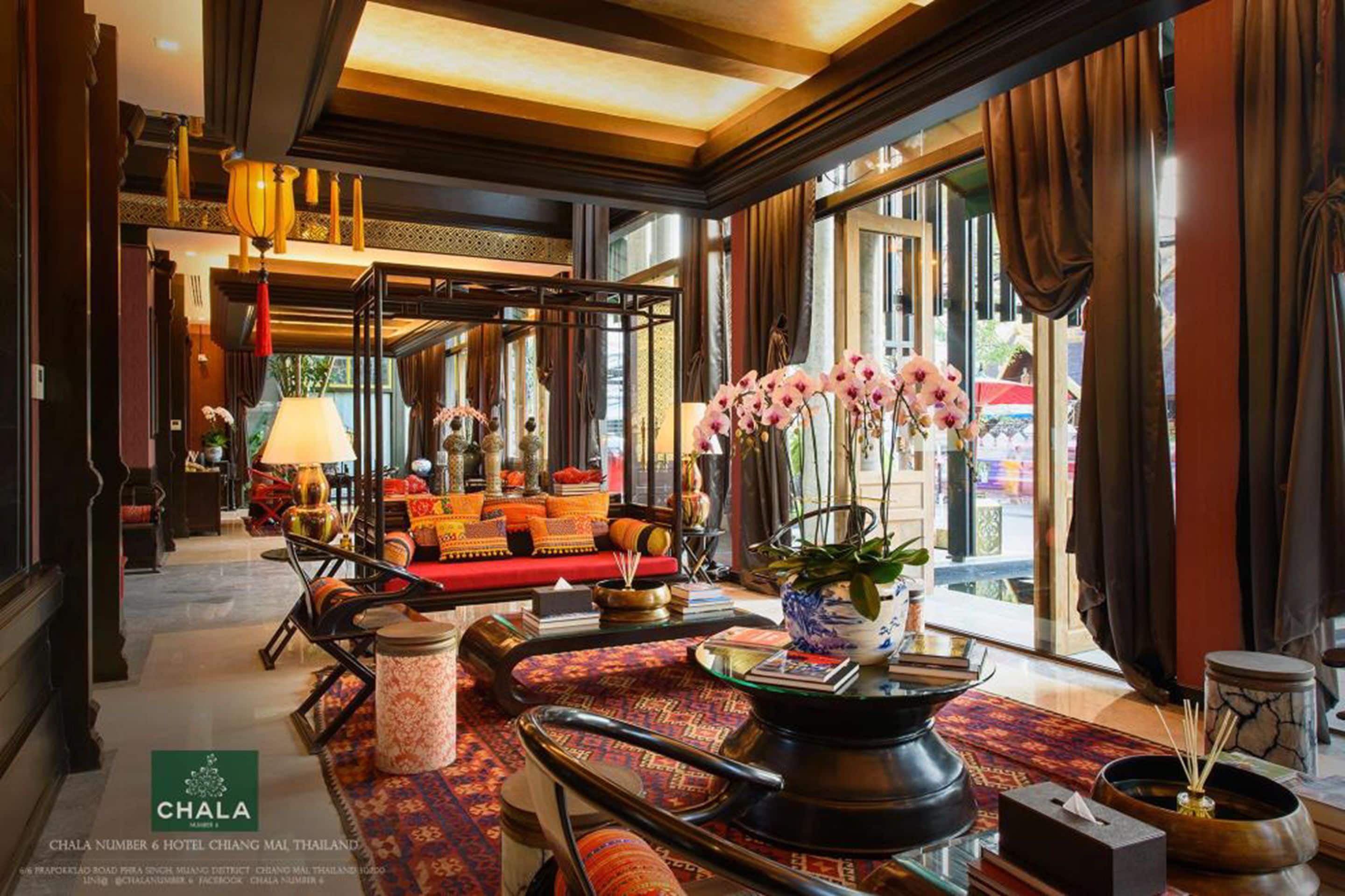 Sitzecke in der Lobby