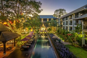 Front of property - evening/night