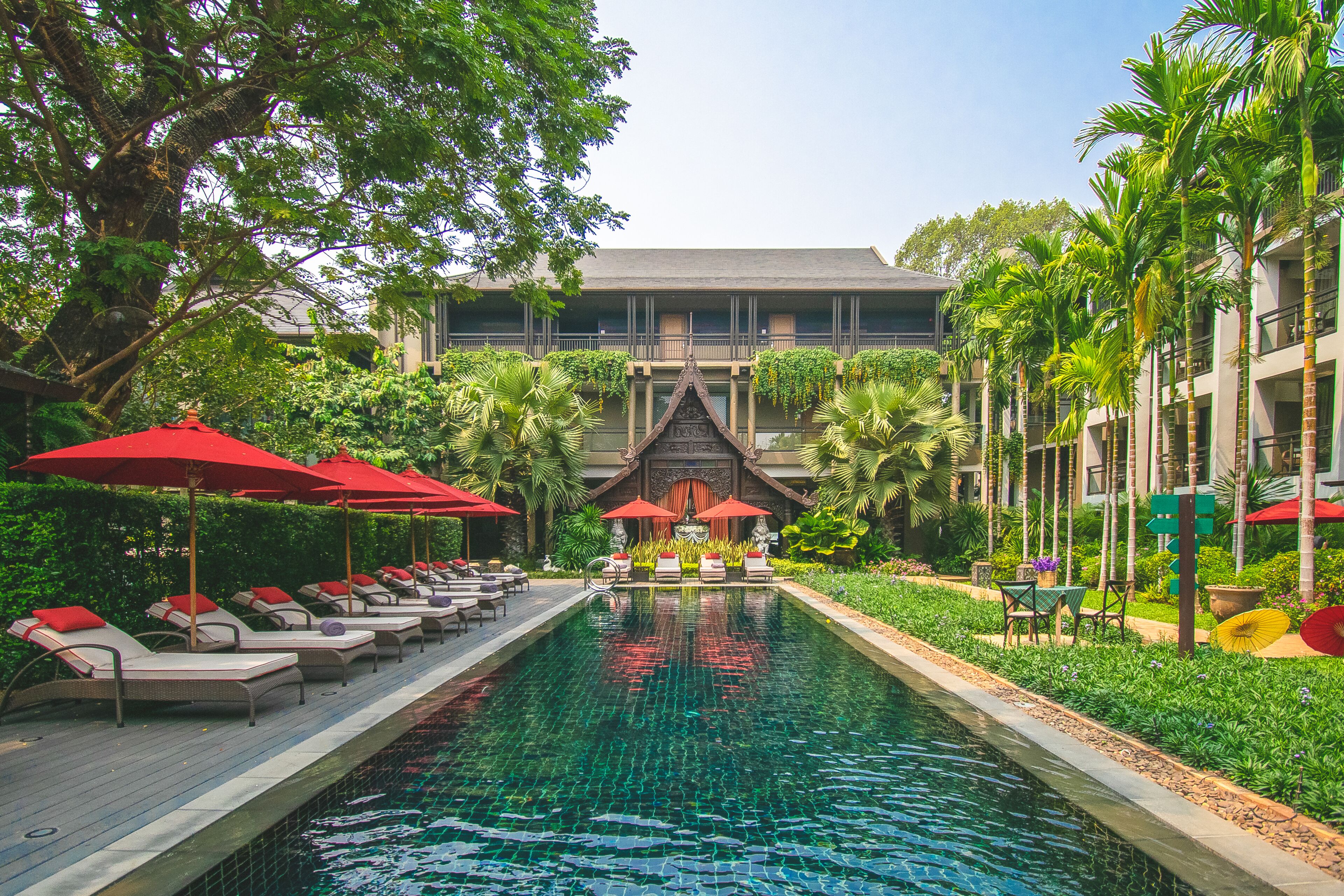 Fassade der Unterkunft