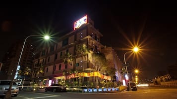 Front of property - evening/night