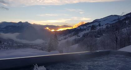 ***** charaktervolles Chalet mit SPA-SAUNA-WIFI-BABY-FUSS