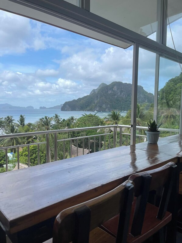Terrace/patio - El Nido Royal Palm Inn (El Nido)