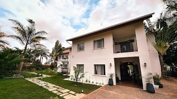 Voorkant van accommodatie