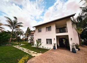 Façade de l’hébergement