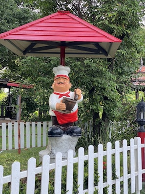 Khuôn viên nơi lưu trú