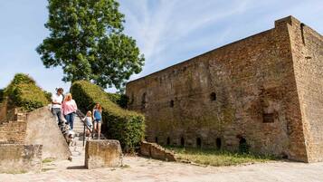 Overnatningsstedets facade