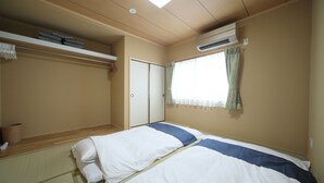 2 多间卧室、免费 WiFi、床单