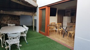 Chambre romantique | Terrasse/patio