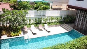 Superior Twin Room, Pool View | Outdoor pool - De Ninth Boutique Hotel Spa (Phnom Penh)