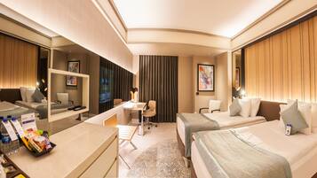 Standard-Zweibettzimmer, Mehrere Betten | 1 Schlafzimmer, hochwertige Bettwaren, Minibar, Zimmersafe