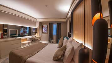 1 Schlafzimmer, hochwertige Bettwaren, Minibar, Zimmersafe