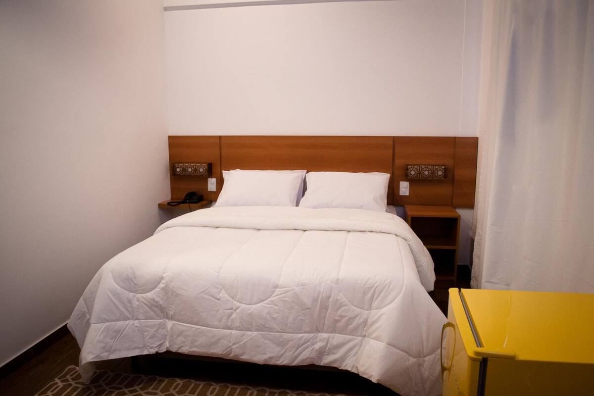 desk, blackout curtains, free wifi, bed sheets