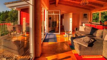 Penthouse Affaires, 1 chambre, terrasse, en bord de lac