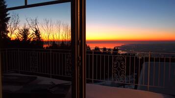 Penthouse Affaires, 1 chambre, terrasse, en bord de lac | Terrasse/Patio
