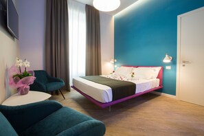 Deluxe Double Room | Premium bedding, down comforters, minibar, in-room safe - Ara Suite (Rome)