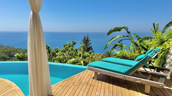 Begonvil ( Full Sea View Private Pool and Jacuzzi ) | View from room