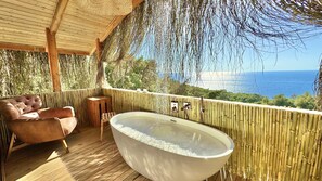Terrace/patio - Seaview Faralya Butik Hotel (Fethiye)