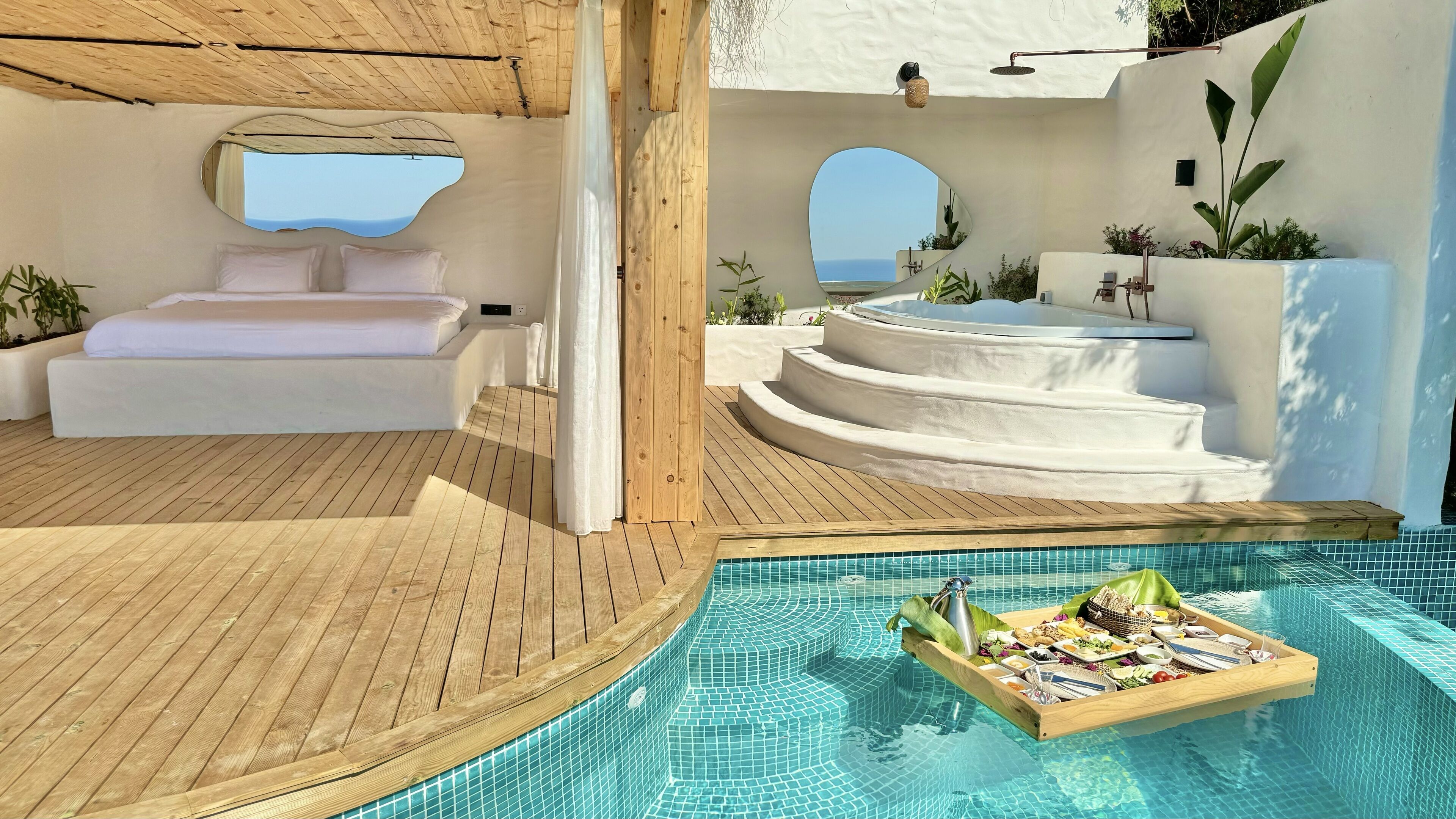 Papatya ( Full Sea View , Private Pool and Jacuzzi ) | Terrasse/patio