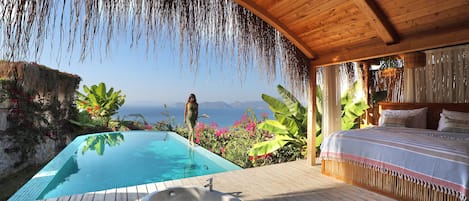 Limon ( Private Pool and Jacuzzi ) | Terrace/patio