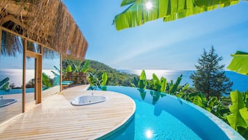 Nergis ( Full Sea View , Private Pool and Jacuzzi )