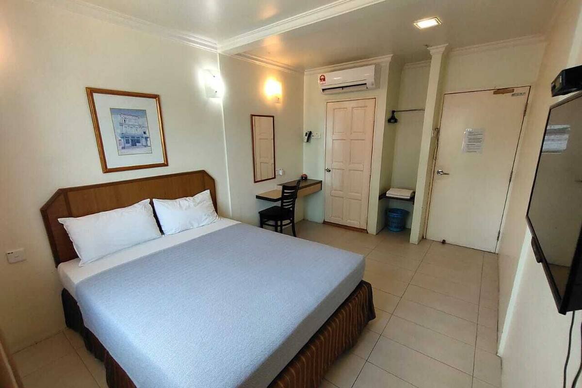Habitación doble superior | Escritorio, wifi gratis, mobiliario individual y ropa de cama