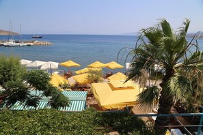 Blick von der Unterkunft