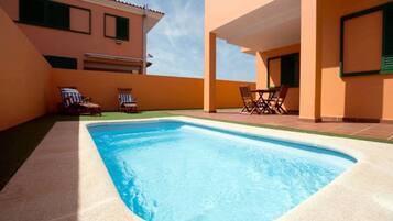 Family Villa, 3 Bedrooms, Private Pool, Resort View | 3 bedrooms, desk, laptop workspace, iron/ironing board