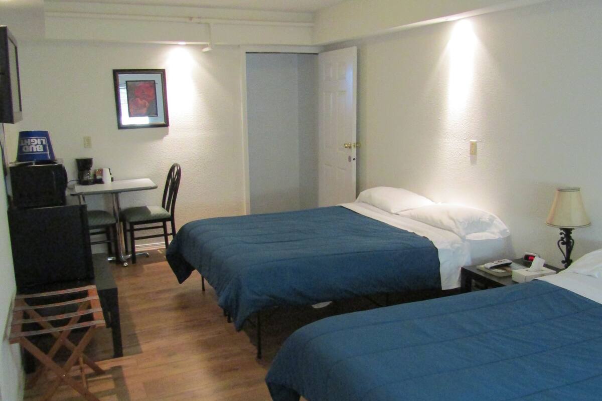 Standard Room, 2 Queen Beds | Soundproofing, WiFi (free), individually decorated