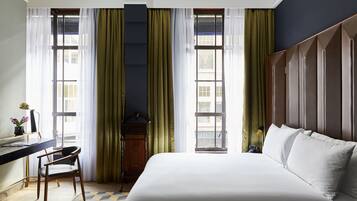 Minibar, in-room safe, desk, blackout drapes