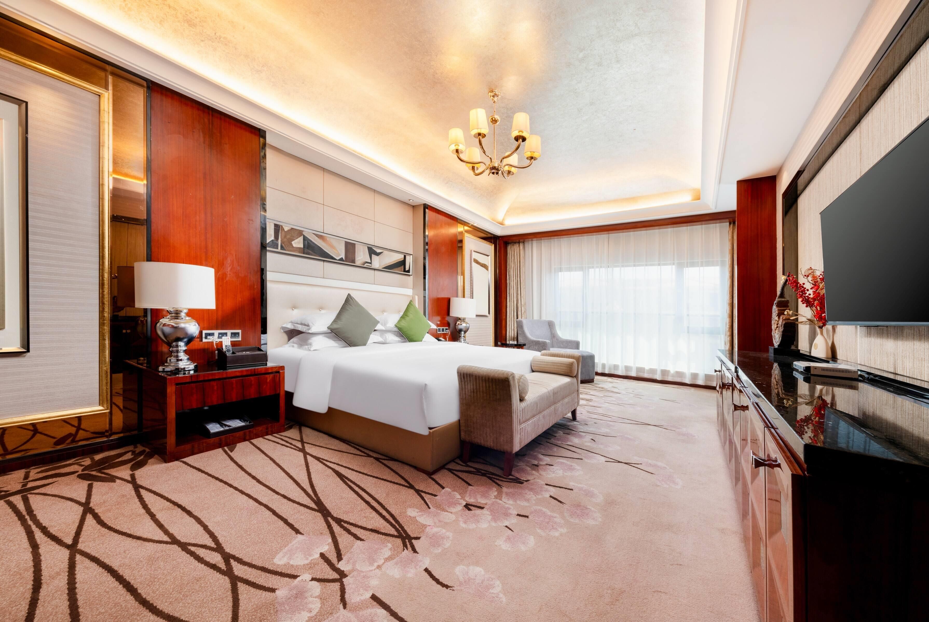 Langyue Suite | Literie de qualité supérieure, minibar, coffres-forts dans les chambres