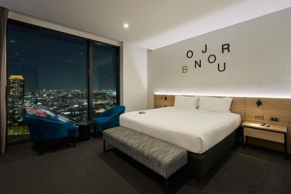 Junior-Suite, 1 King-Bett, Stadtblick