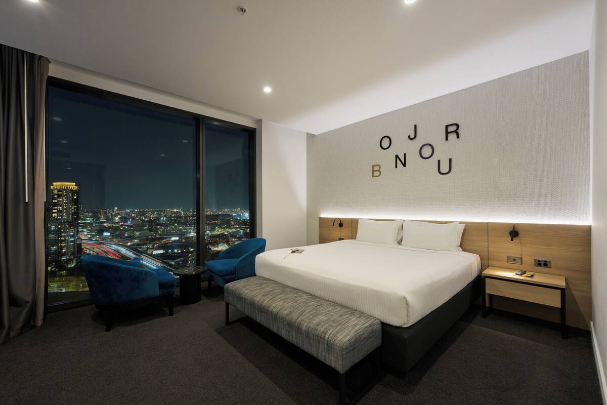 Junior-Suite, 1 King-Bett, Stadtblick