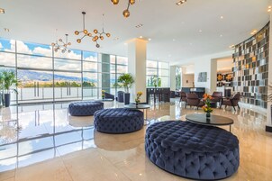 Zona de estar del vestíbulo