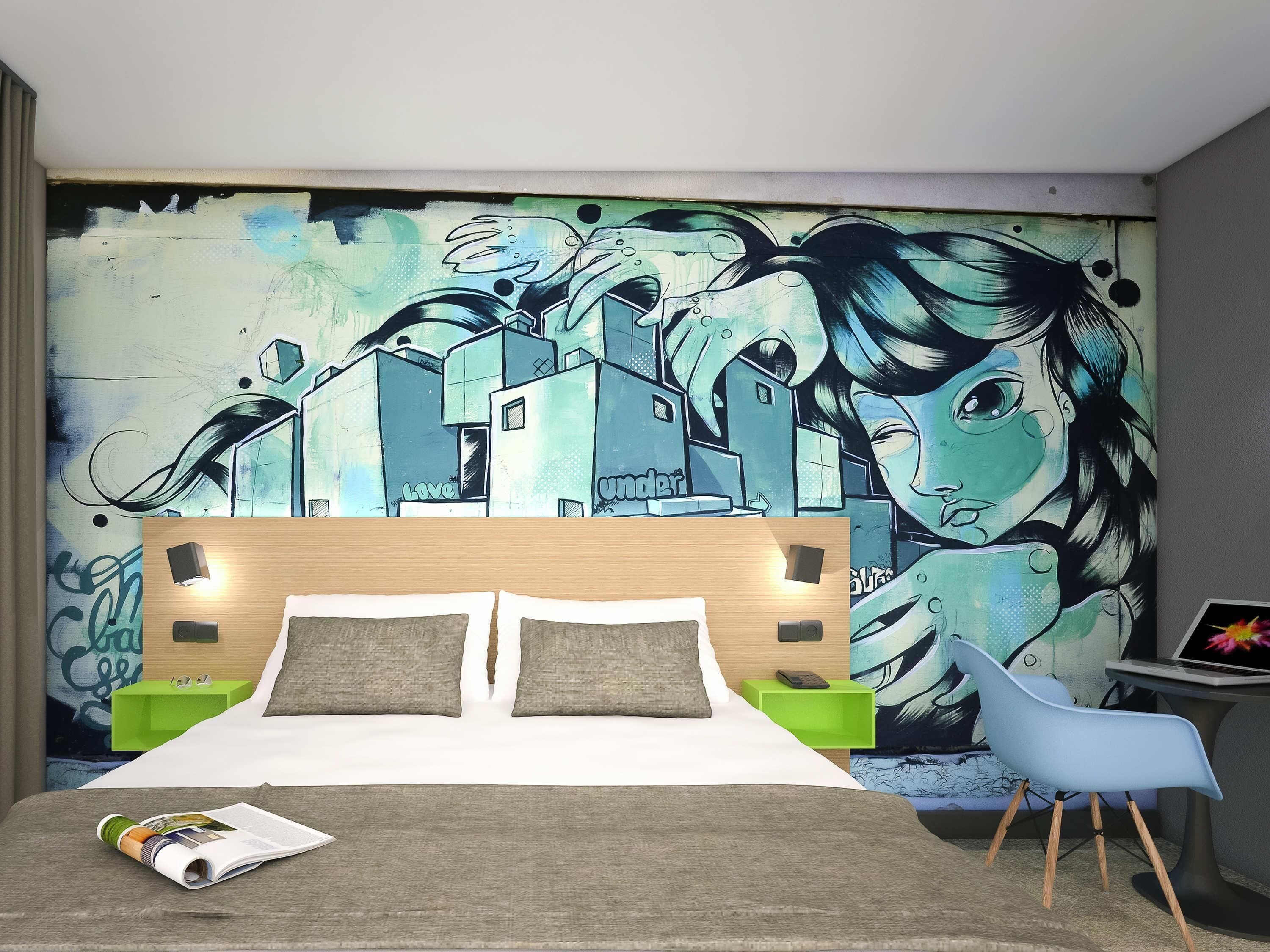 superior double room, 1 double bed, tower (eiffel tower view) | 1 bedroom, premium bedding, in-room safe, desk